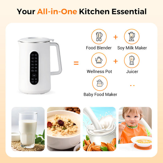 🎁Hot Sale 52% OFF⏳Multi-Functional Nut Milk Maker Machine