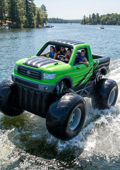 Inflatable Monster Truck Boats