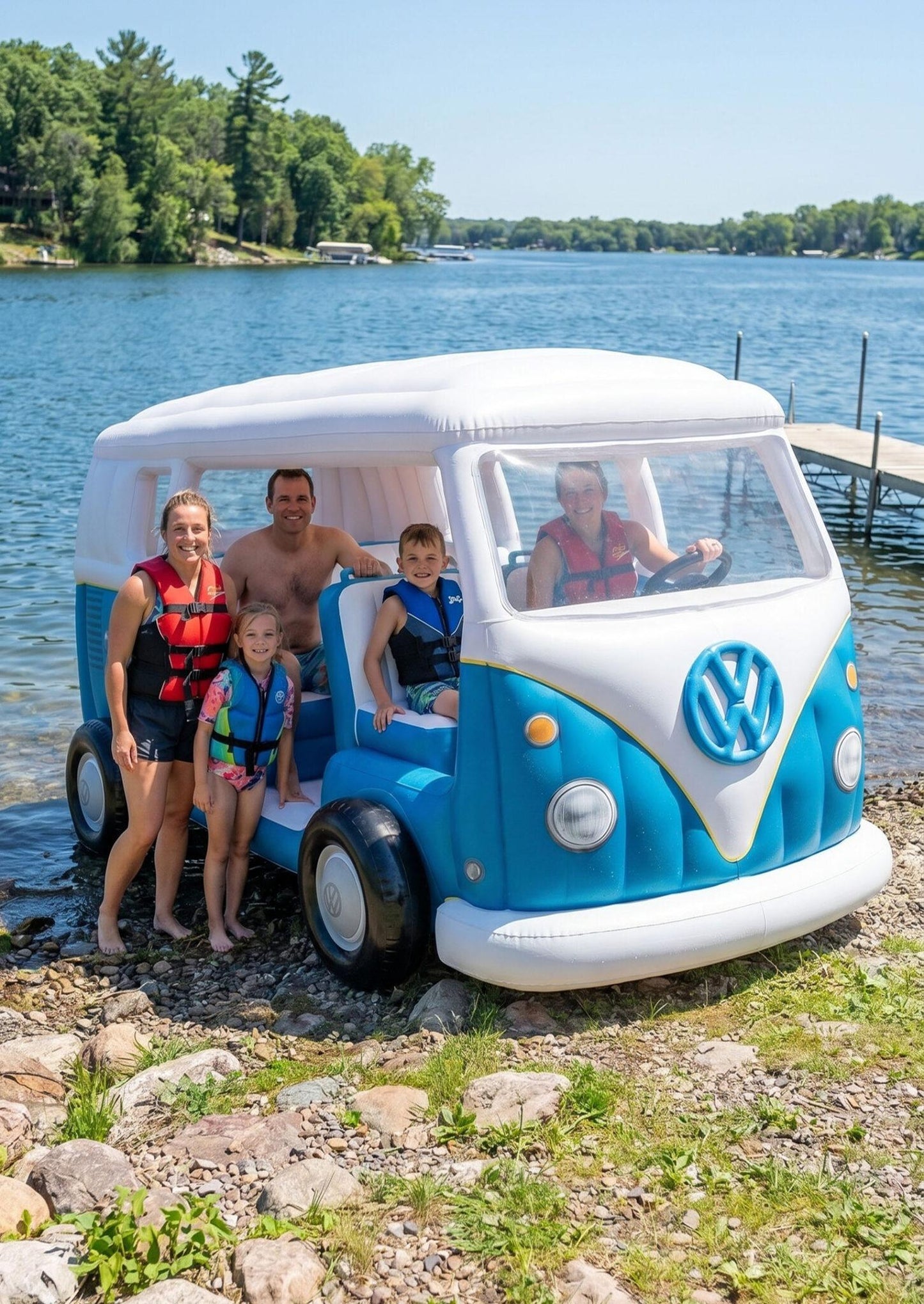 Inflatable Bus Boats