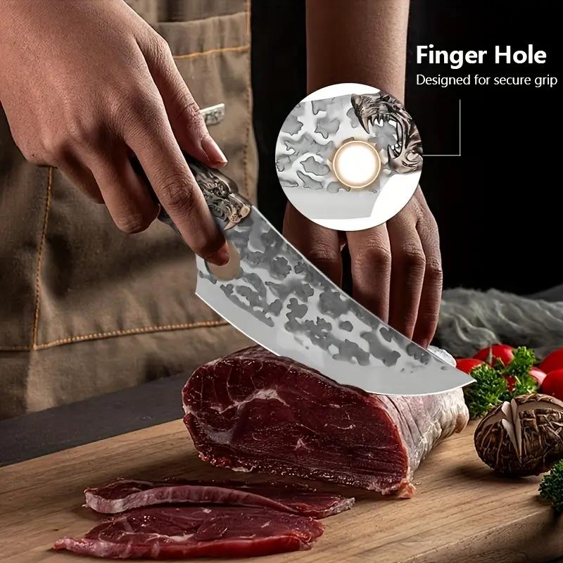 🔥Limited Time 50% Off🔥Multi-functional knife set，outdoor camping car set, scissors, steak knife, beef knife pork knife, chicken and duck meat knife