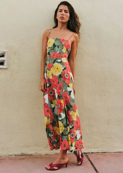 Melina Azalea Print Dress