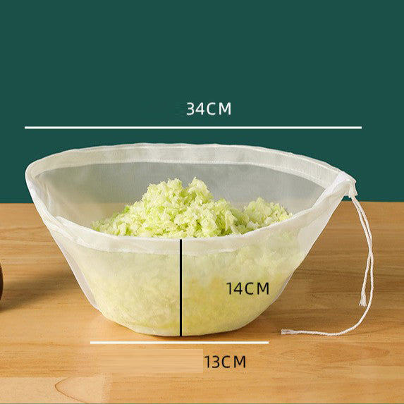 Soy Milk Bag & All Purpose Food Mesh Strainer
