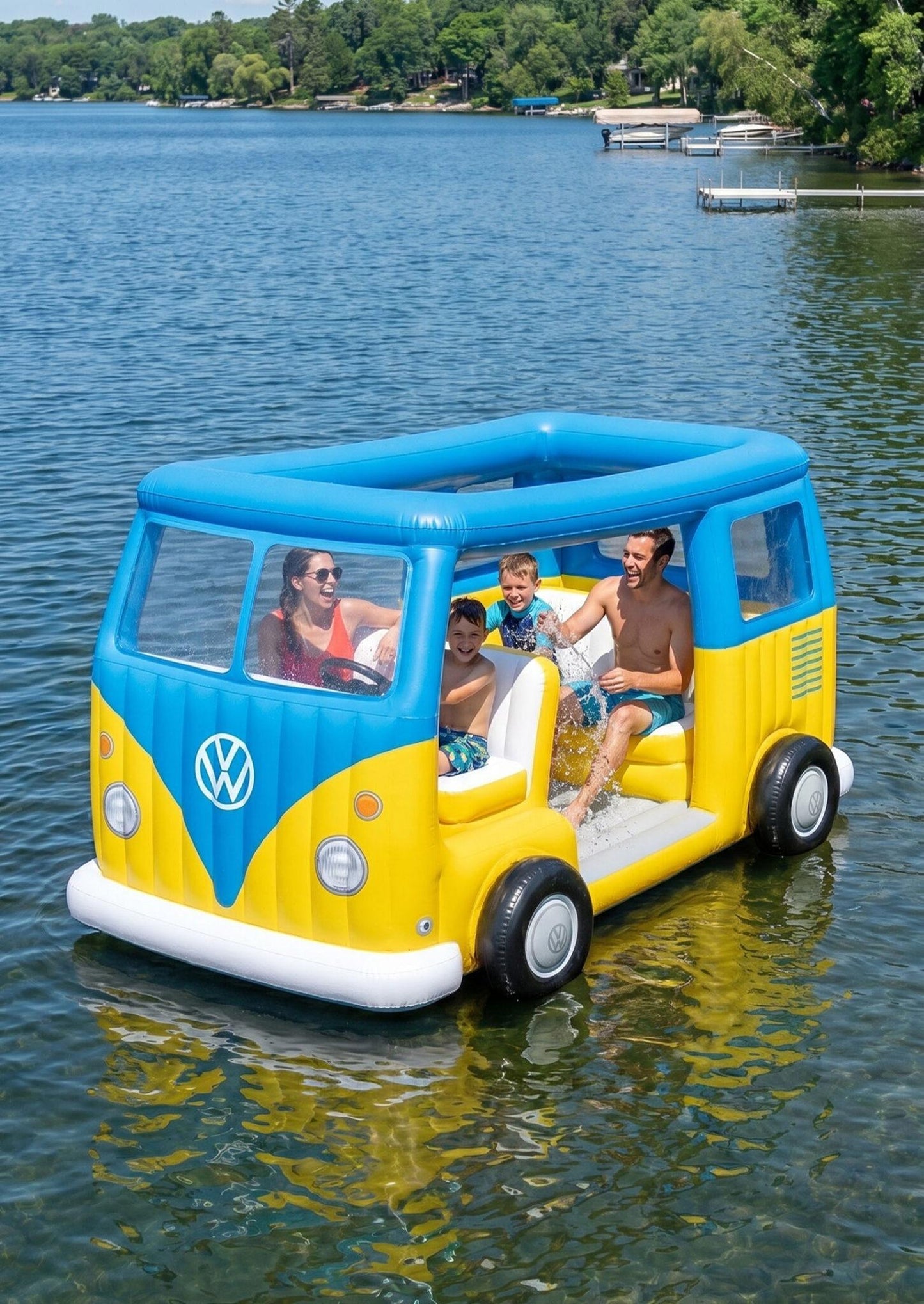 Inflatable Bus Boats