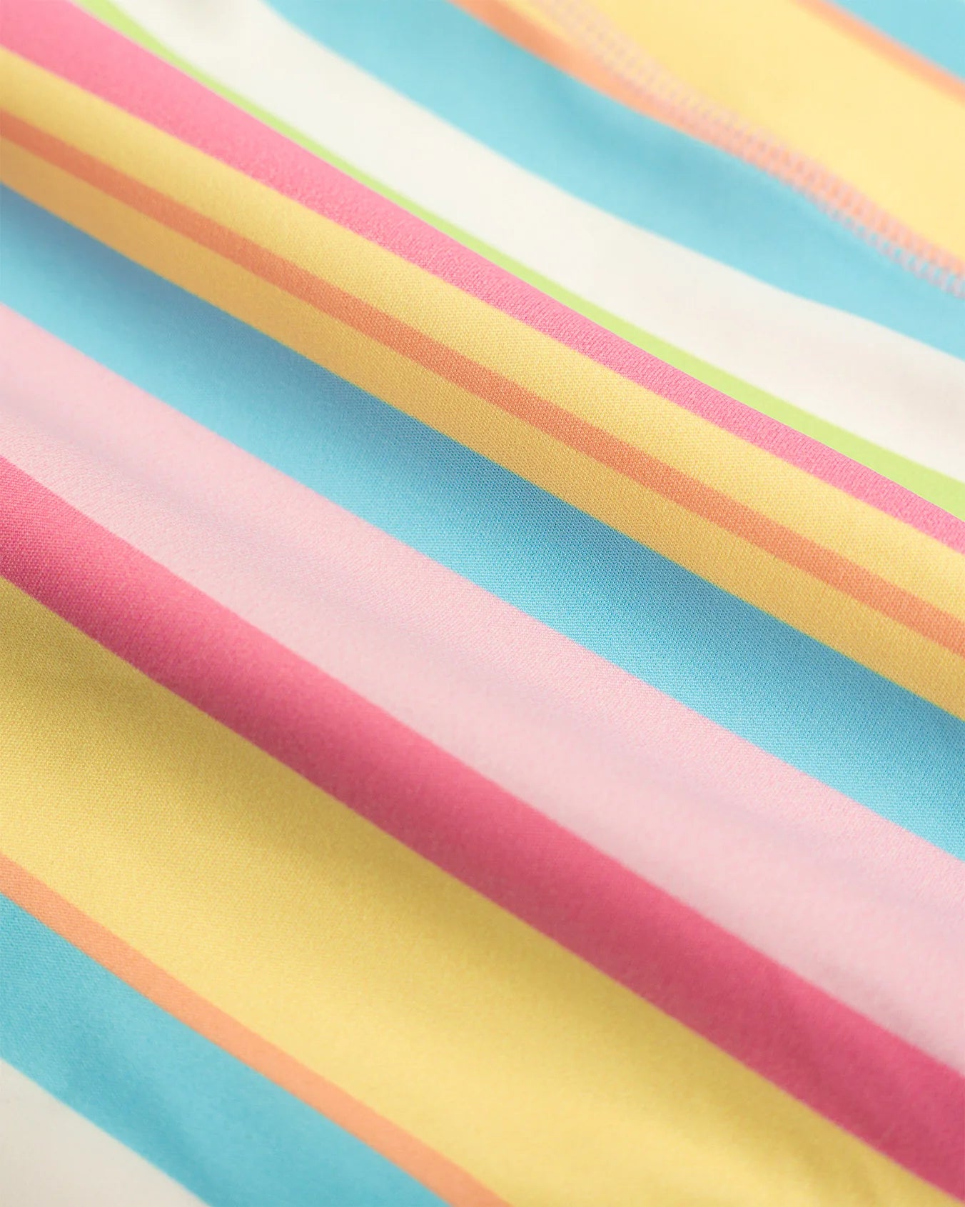 Sophisticated Vintage Pastel Stripe High-Waist Shorts Set