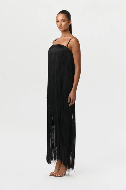 Butter Fringe Stirrup Jumpsuit