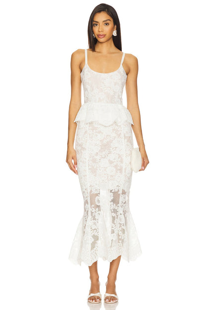 Lace Corset Top & Skirt Set