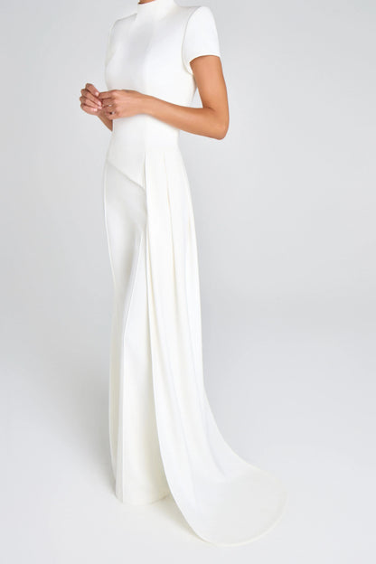 White Asymmetrical Top