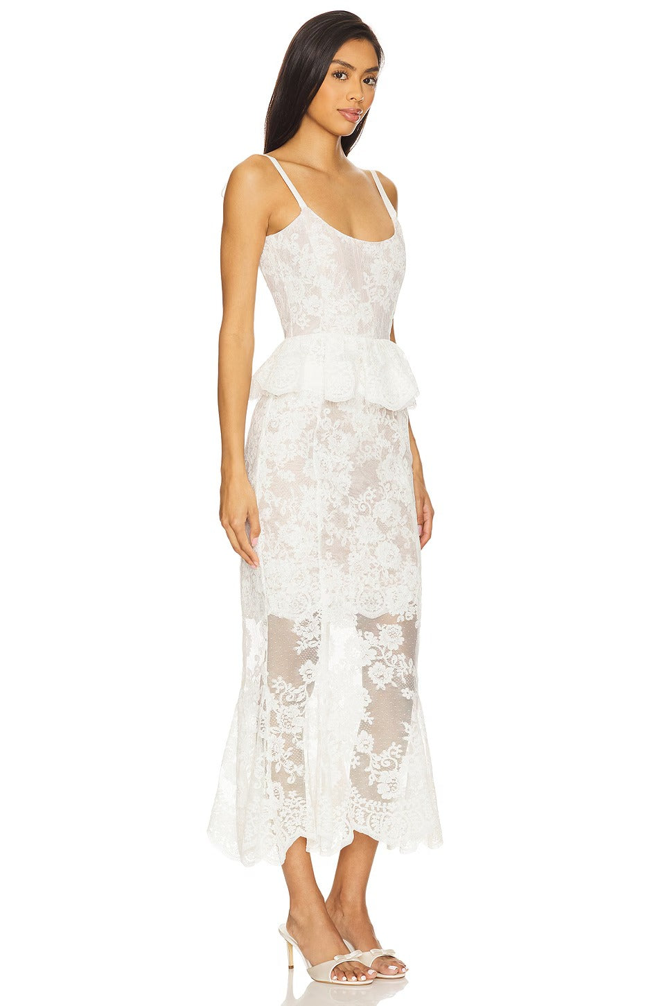 Lace Corset Top & Skirt Set
