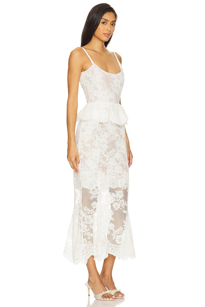 Lace Corset Top & Skirt Set