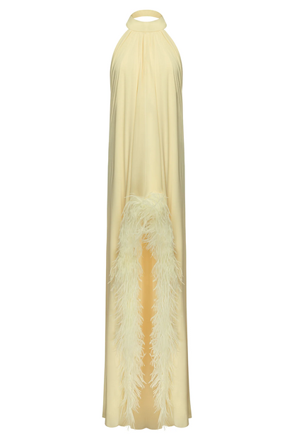 Nia Butter Yellow Dress