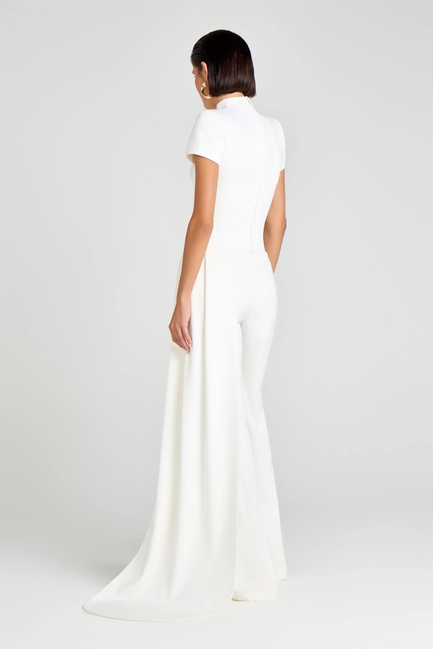 White Asymmetrical Top