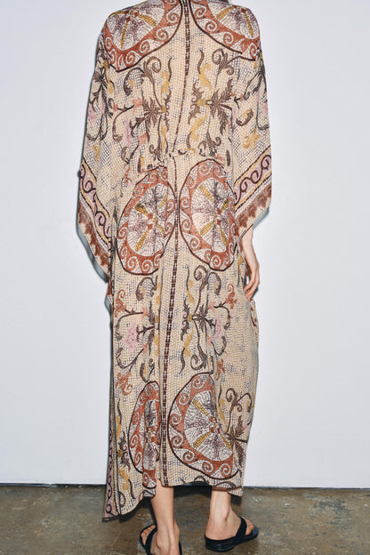 COLLECTION PRINTED TUNIC DRESS