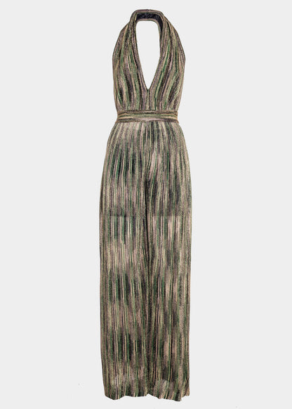 Multicolor Lurex Jumpsuit