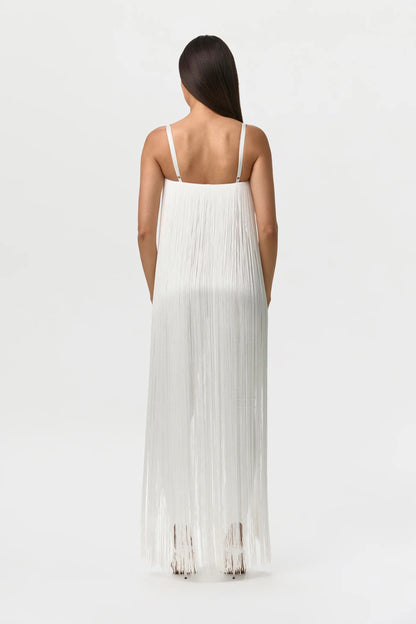 Butter Fringe Stirrup Jumpsuit