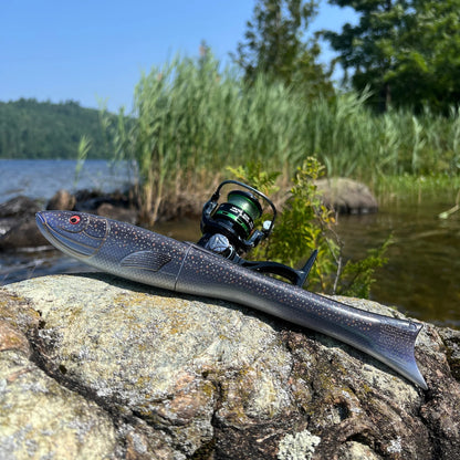 Rainbow Trout-Inspired Compact Telescopic Pole