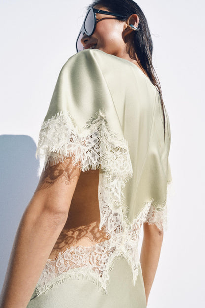 CUT OUT LACE DRESS