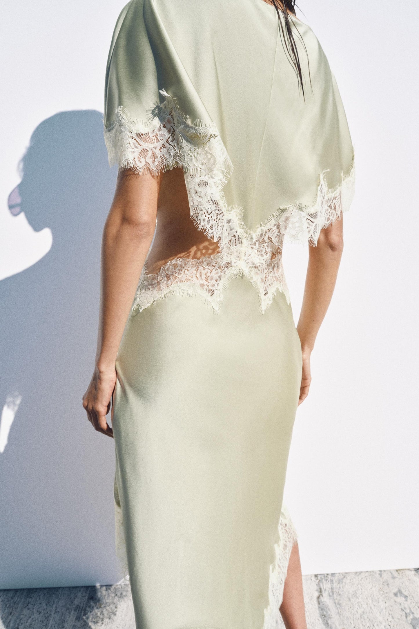 CUT OUT LACE DRESS