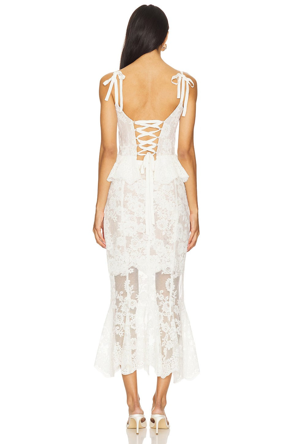 Lace Corset Top & Skirt Set